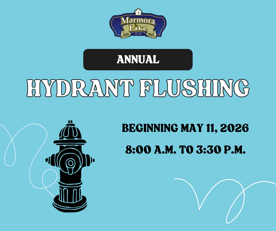 Public Notice: 2026 Spring Hydrant Flushing
