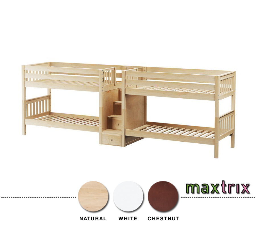 Bunk Beds The Bedroom Connection, Maxtrix Bunk Bed Assembly Instructions