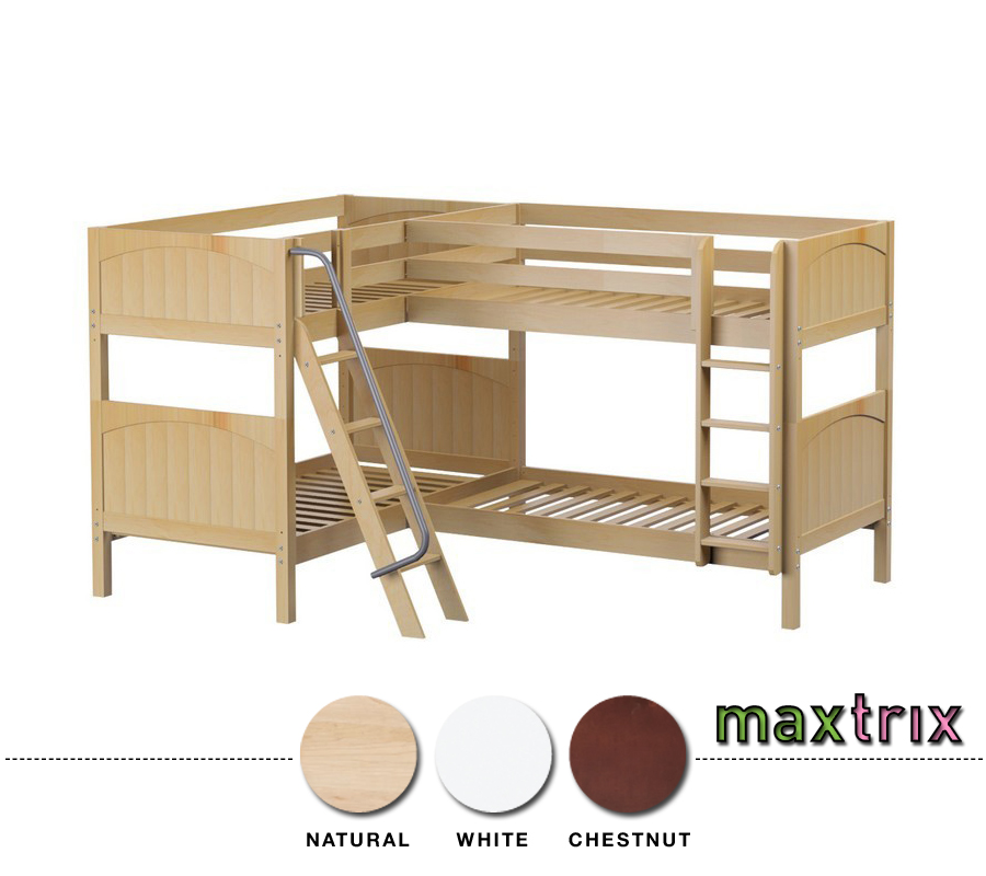 corner loft bunk beds
