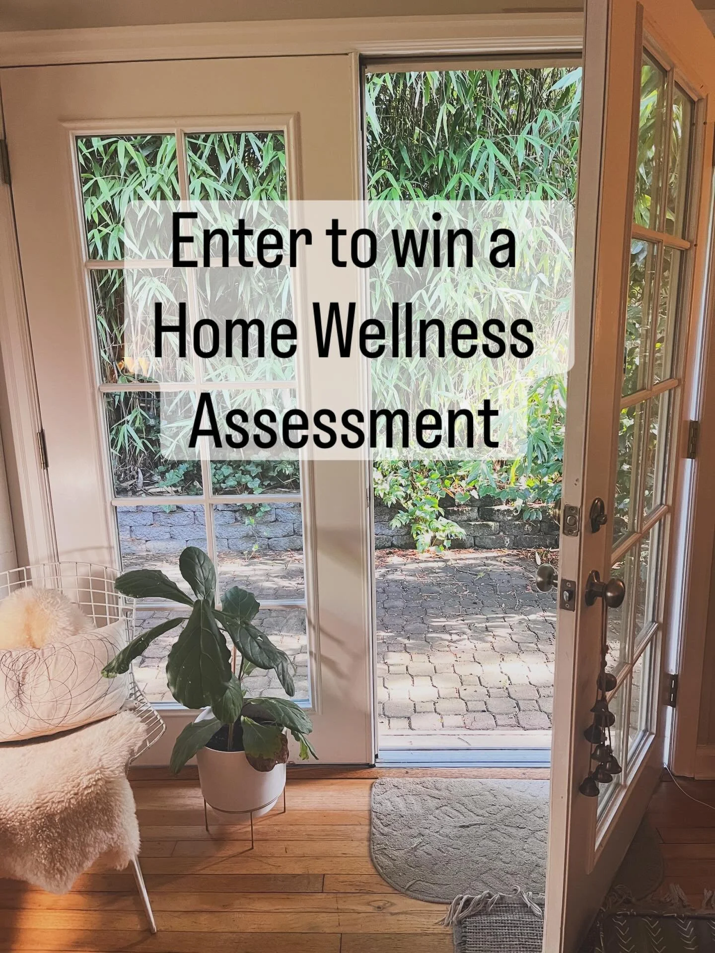 Enter to win a Home Wellness Consult!
What if your home helped you exhale?
Enter to win a Home Wellness Consult ($395 value) with Michelle Bexelius, Wellness Design Practitioner&mdash;a calm, practical game plan to help you sleep better and create a 
