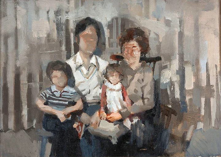 Family, 1983, garland of hours