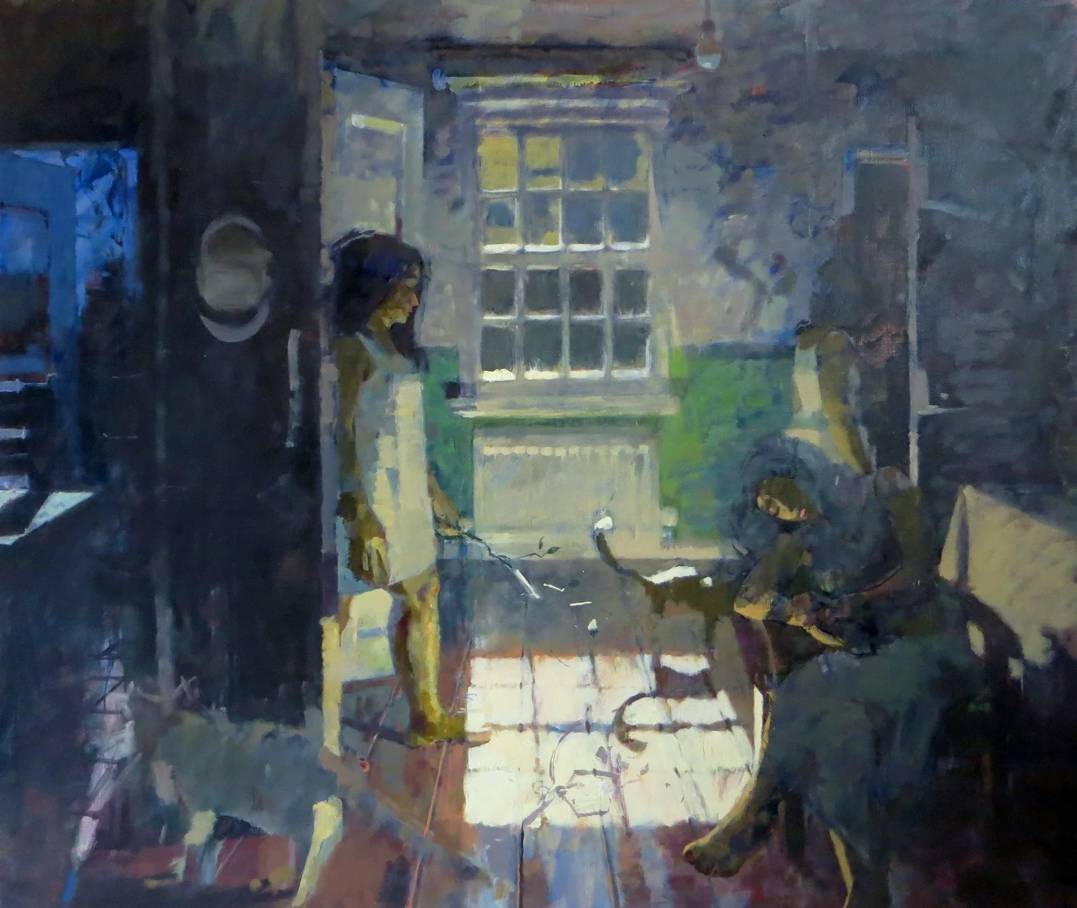 James Bland, Full Moon , oil