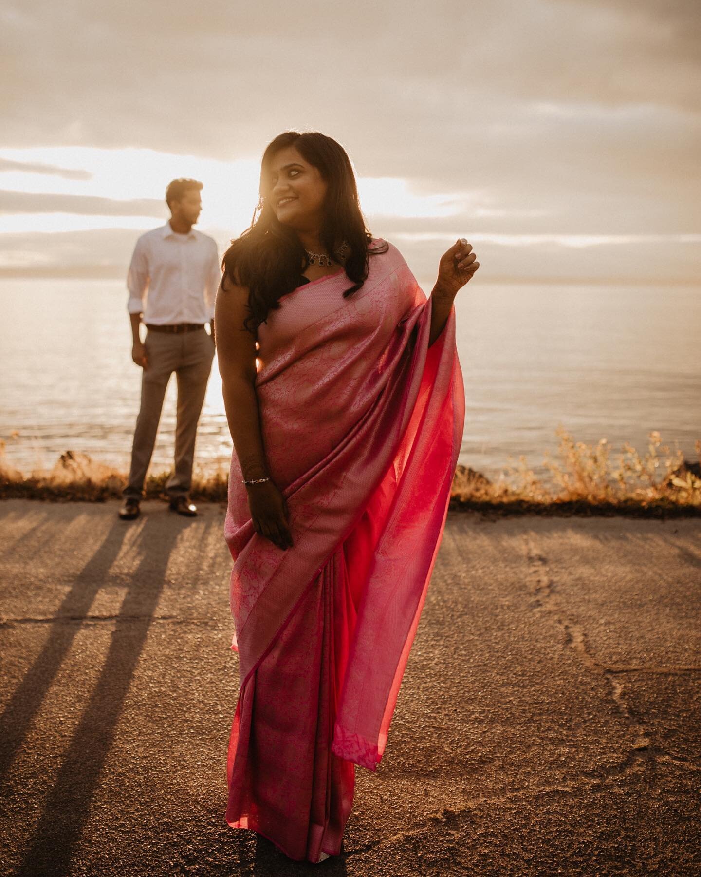 This will likely always be one of my favorite sessions. From witnessing their marriage fixing to celebrating their love at the beach, I was so inspired by N + M&rsquo;s stories, culture, and relationship. 

I want my future clients + friends to know 