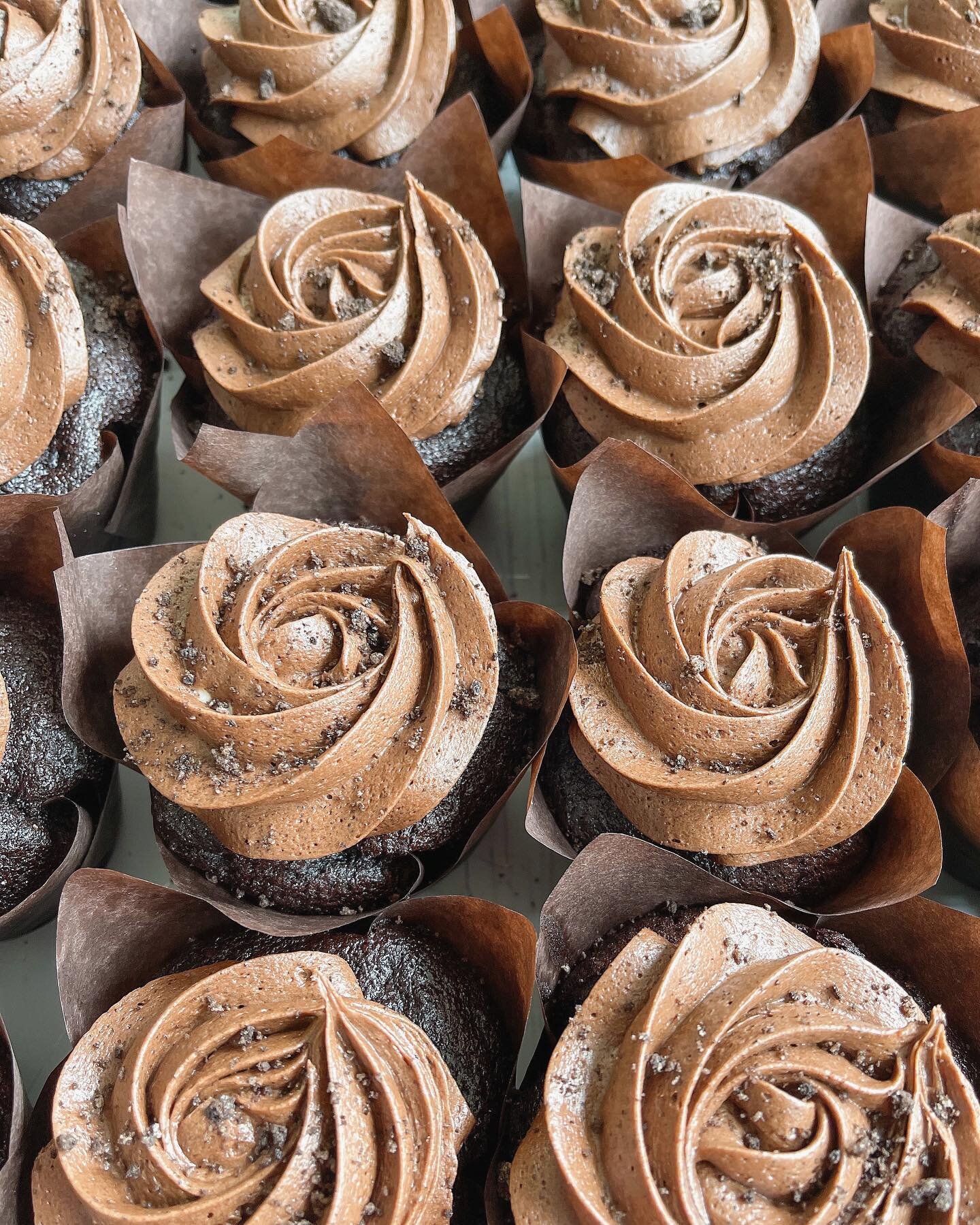 Mocha cupcakes with mocha buttercream made with @anchorcoffeeco 😍