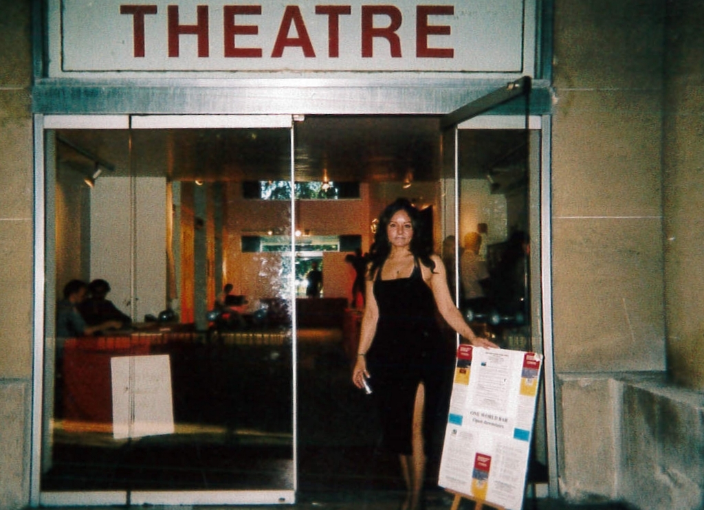 OWAP presenting Annie Chaplin  Charlie Chaplin's daughter in SHIRLEY VALENTINE at Espace Cardin Paris France.jpg