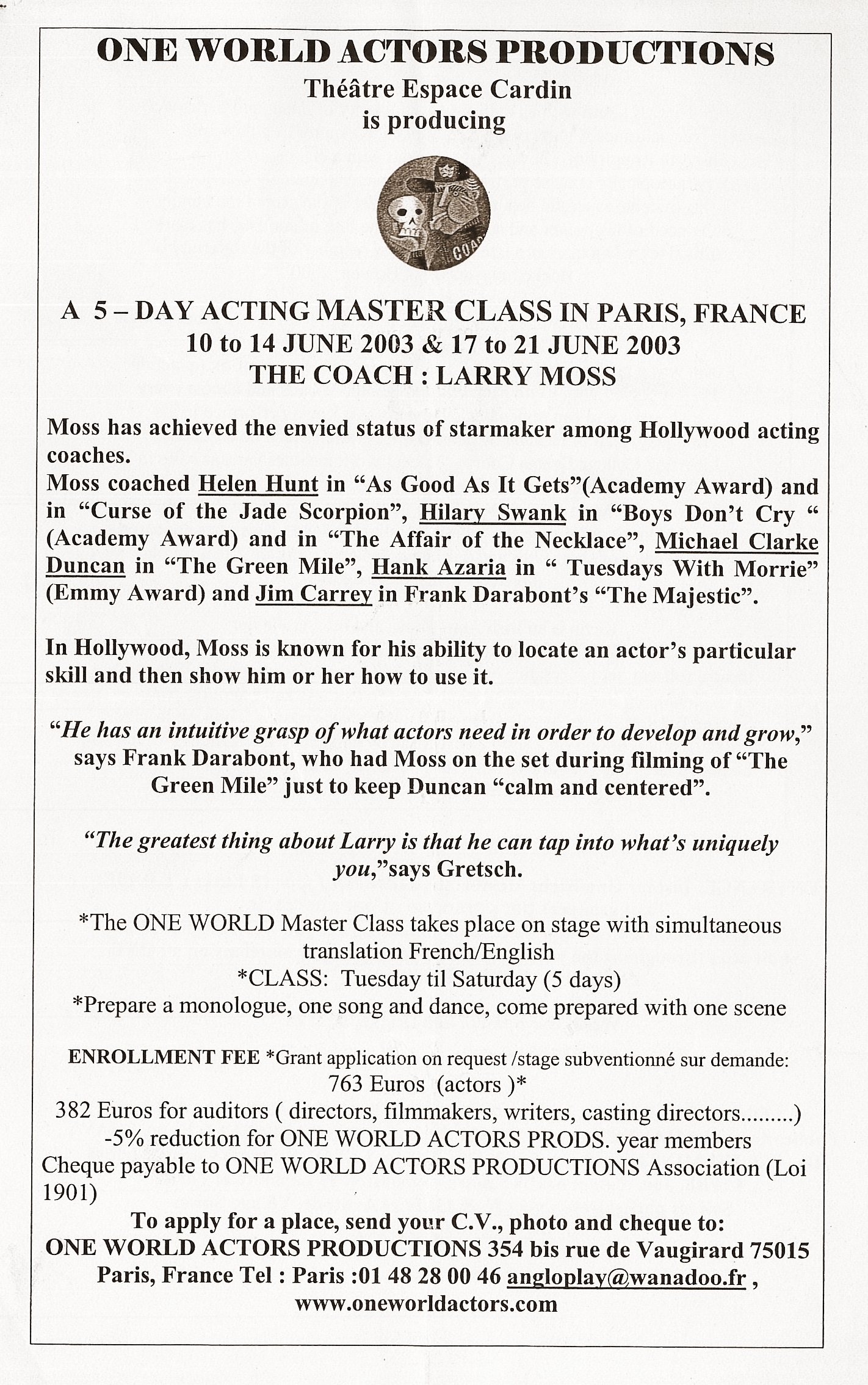 OWAP Master Class Larry Moss Kim Michelle Broderick Producer .jpg