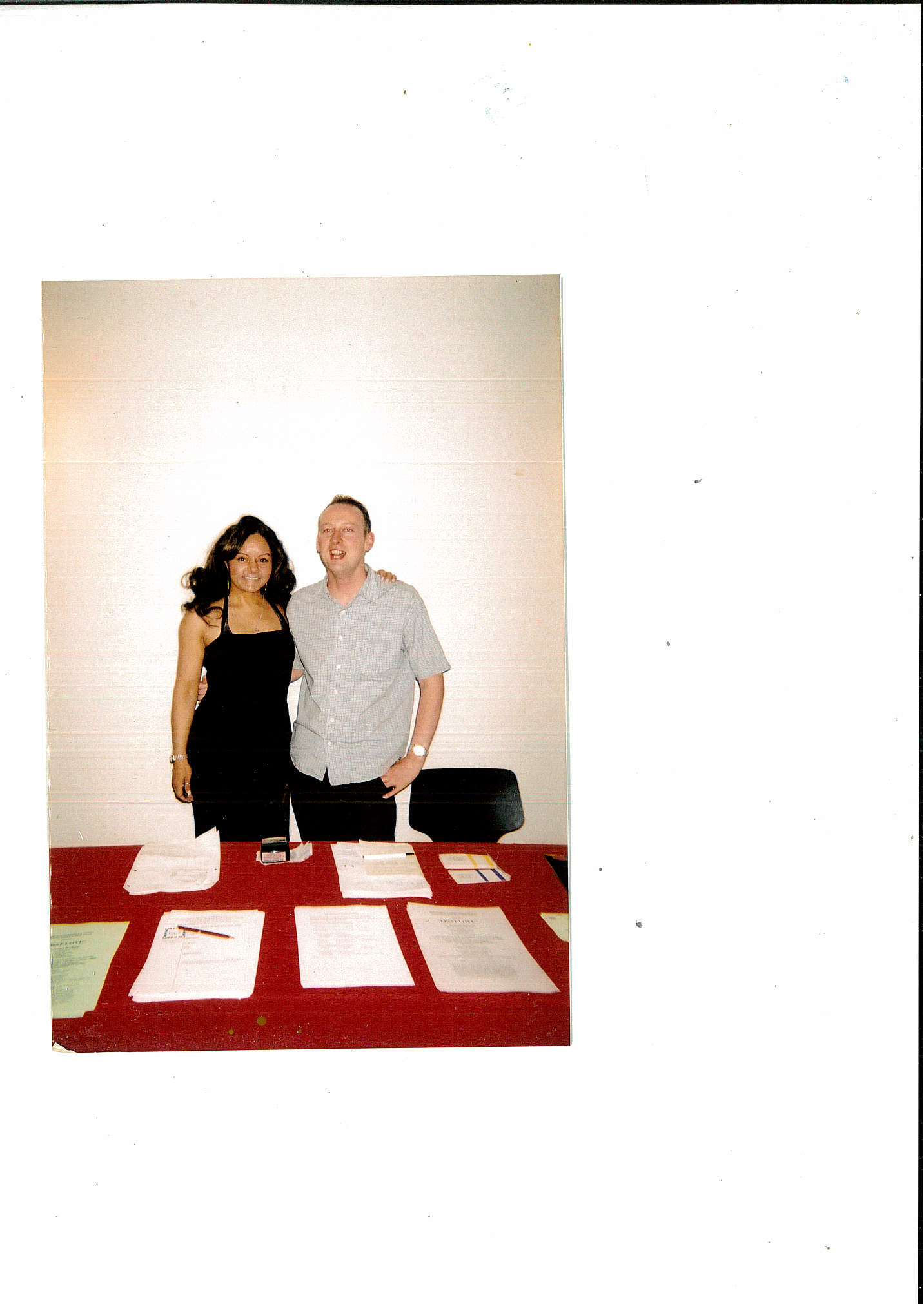 OWAP  FOYER ESPACE CARDIN  KIM WITH BEN WALMSLEY during our year long showcase stagings 1st year of 3 .jpg