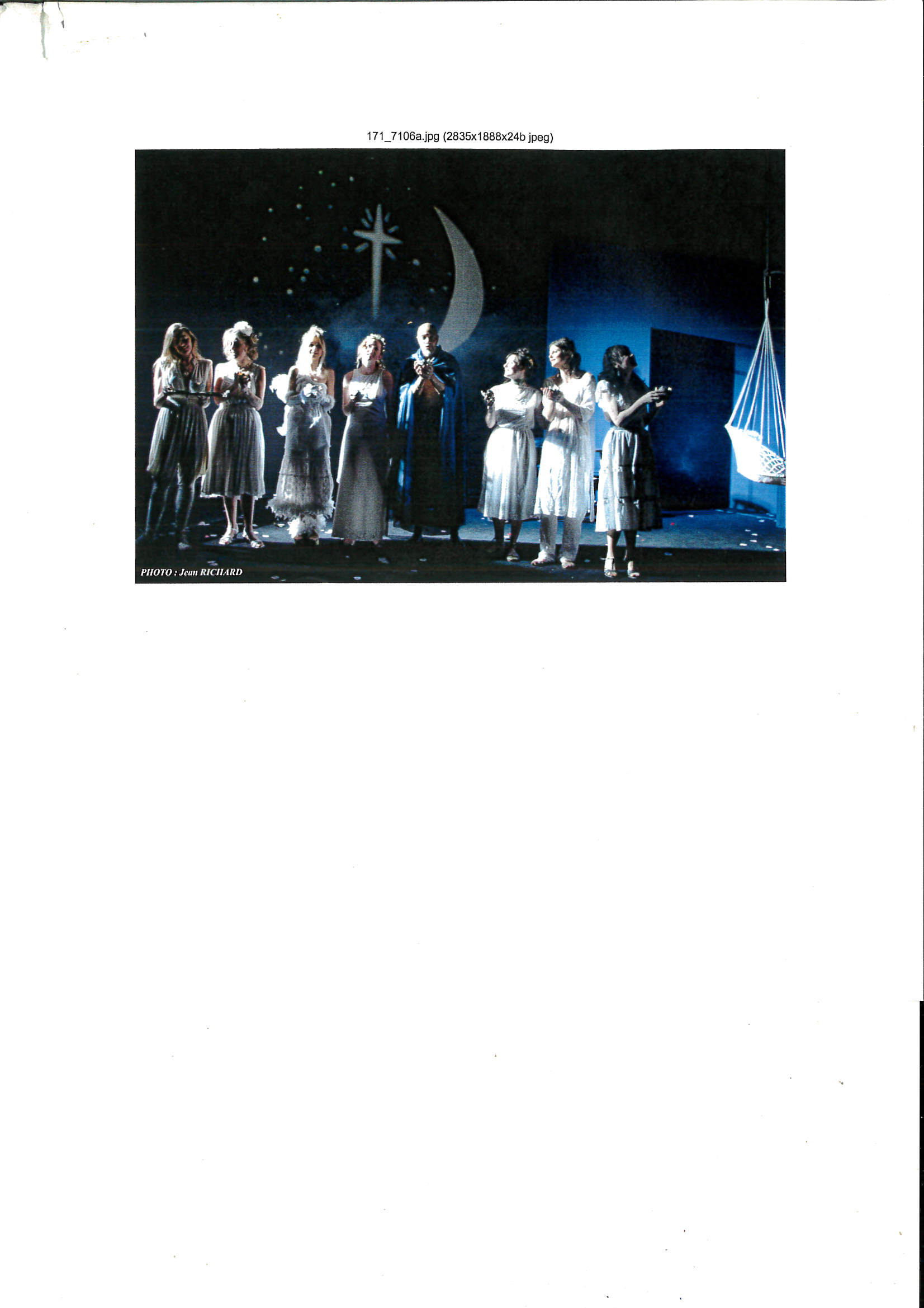 OWAP MIDSUMMER NIGHT'S DREAM Shakespeare   Kim's production at Comédie Française Paris France 2nd year nighttime scene.jpg