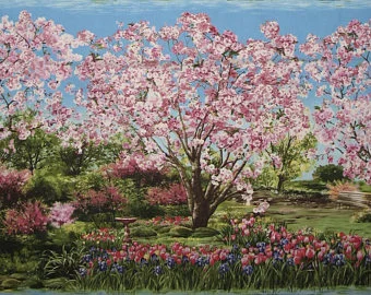 Primavera Panel by Michael Miller