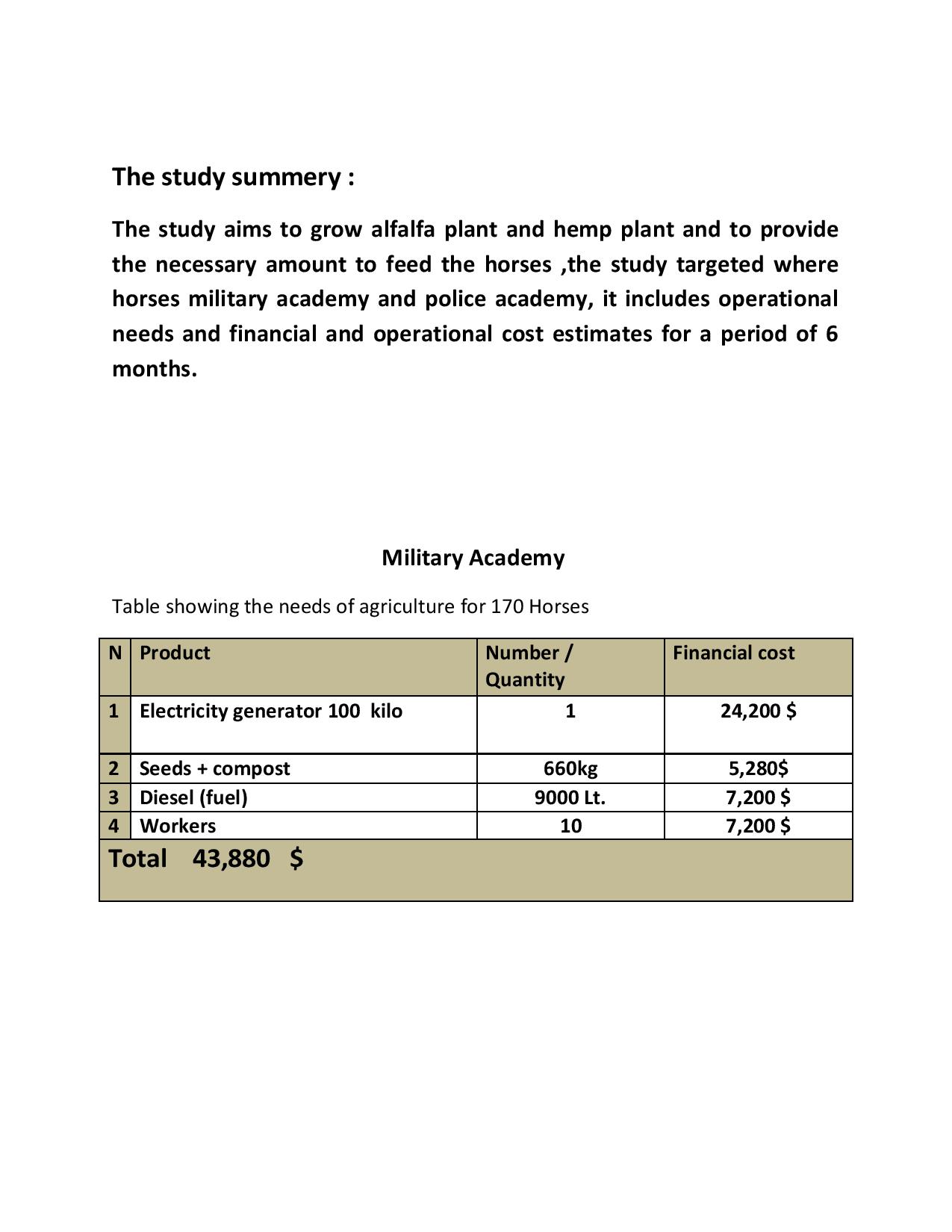 Good military academy report-1 Plantation Project self sufficiency Arabian Police Horses rescue mission KMB OWAP-AR GOOD-page-001.jpg