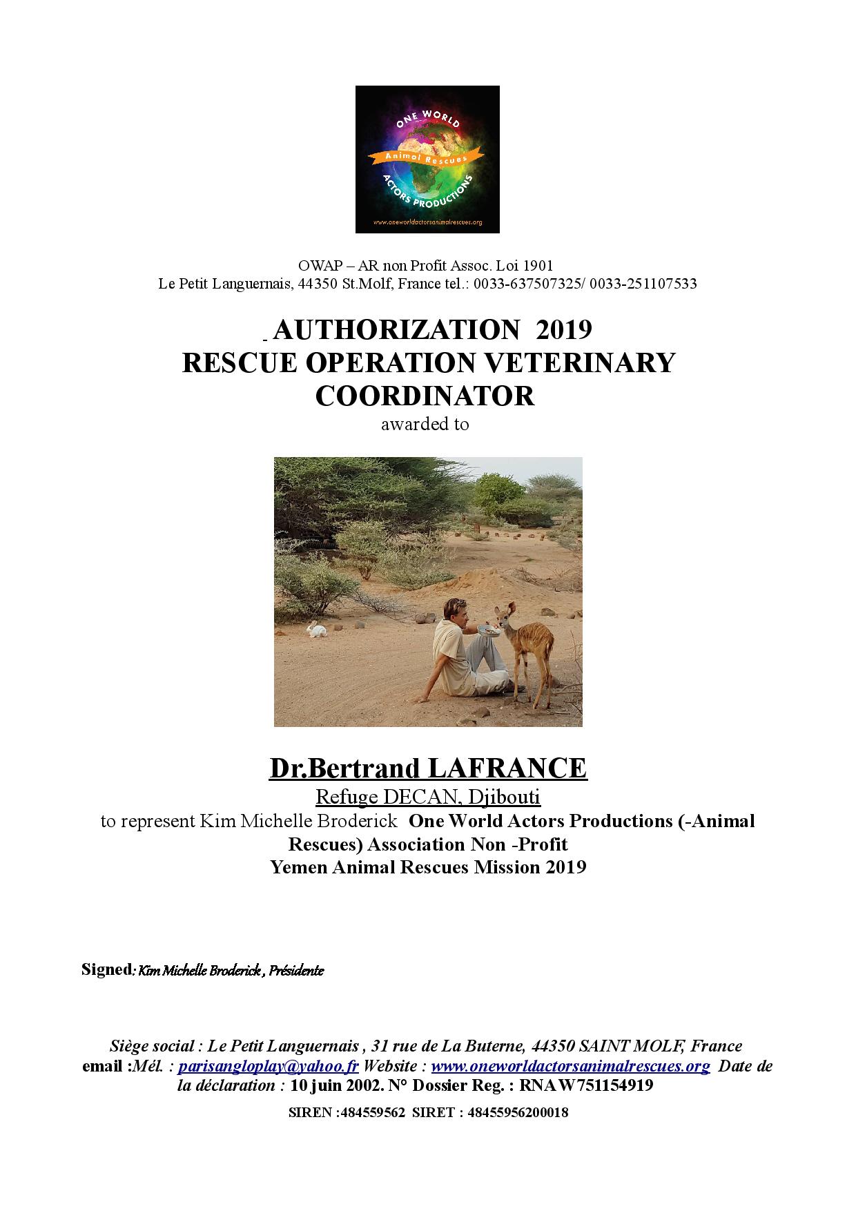 Authorization OWAP Assoc. 2019 Dr.Bertrand LaFrance-page-001.jpg