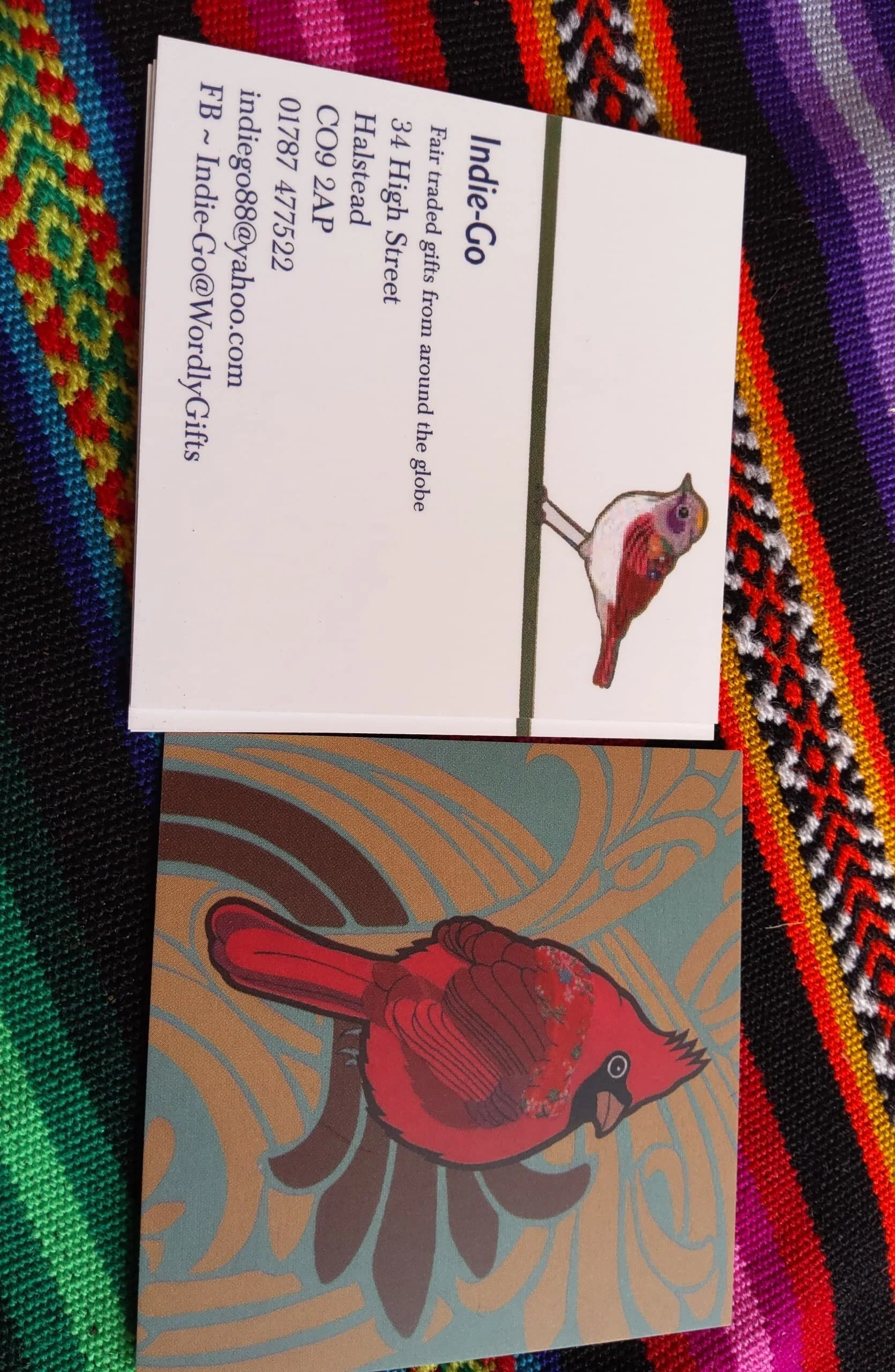 INDIE-GO FAIRTRADE GIFT SHOP in HALSTEAD, Colchester UK