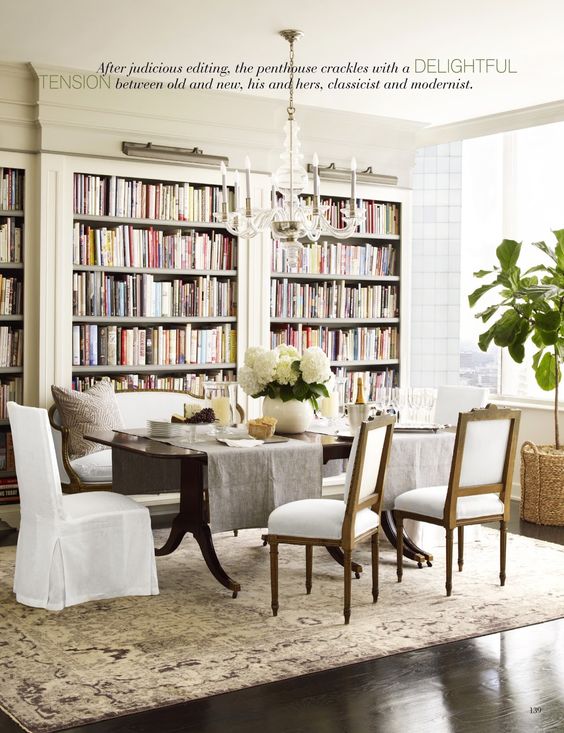 Home of Laurann Claridge and William Zeitz via Veranda Photo by Tria Giovan