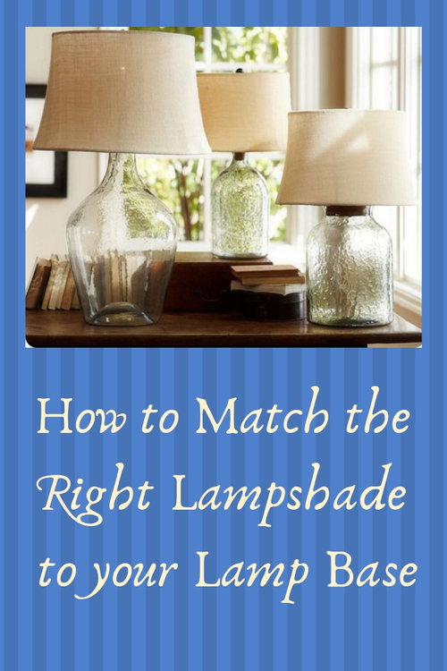 Matching Lampshades To Lamp Bases, Matching Lamp Shades To Bases