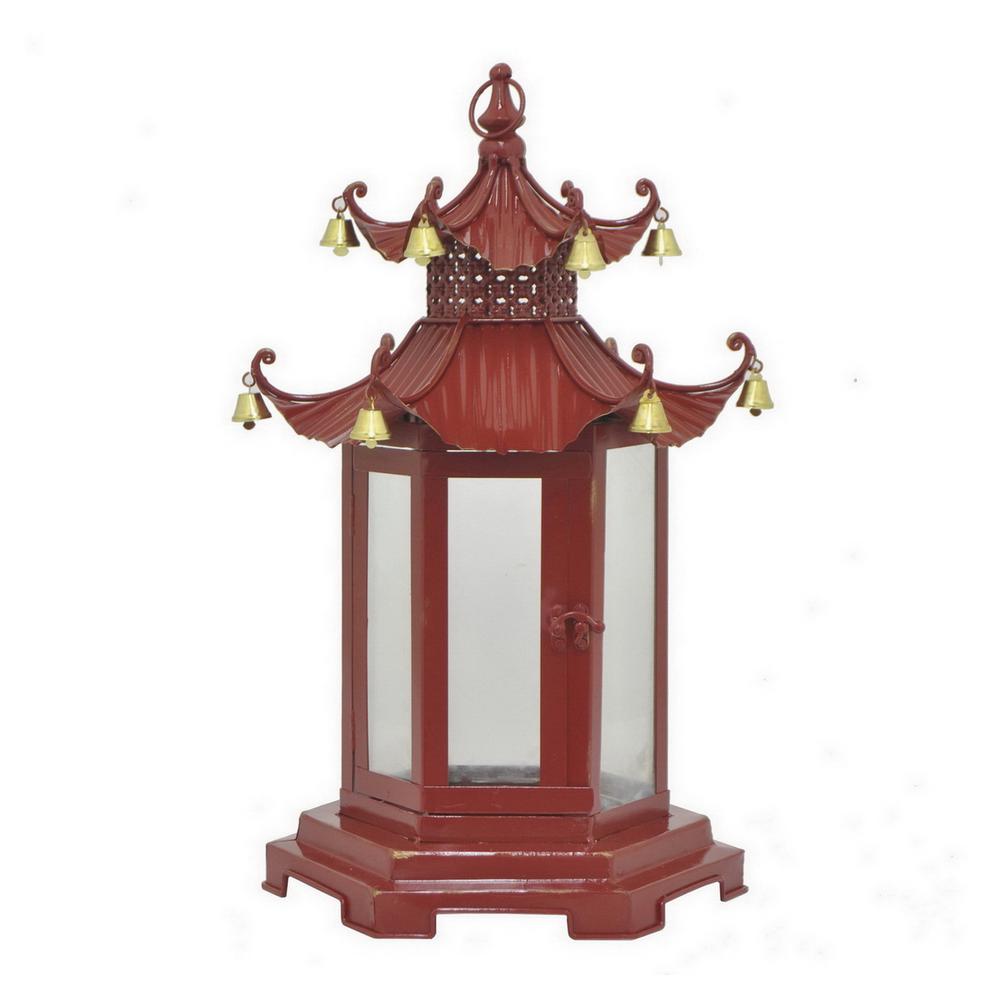red pagoda lantern