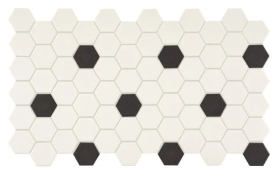 mosaic hex tile