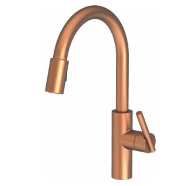 copper finish Newport Brass faucet