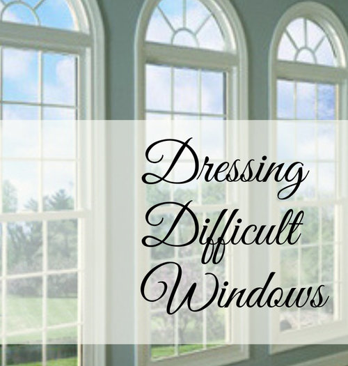 Jrl Interiors Designing Curtains For Challenging Windows Designing Curtains For Challenging Windows, Curtains For Palladian Windows