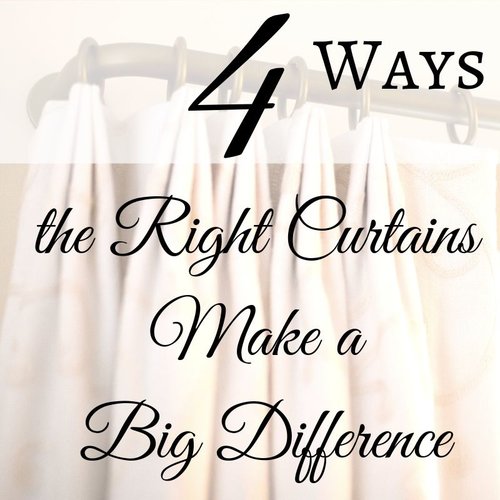 Jrl Interiors 4 Ways The Right Curtains Make A Big Difference