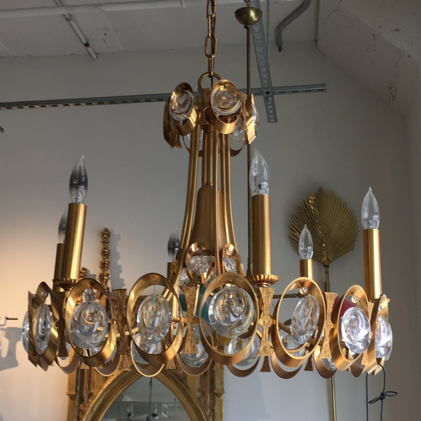 Very cool MCM era chandelier
