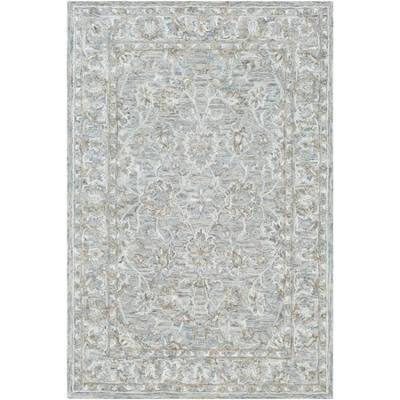 Silk and wool rug