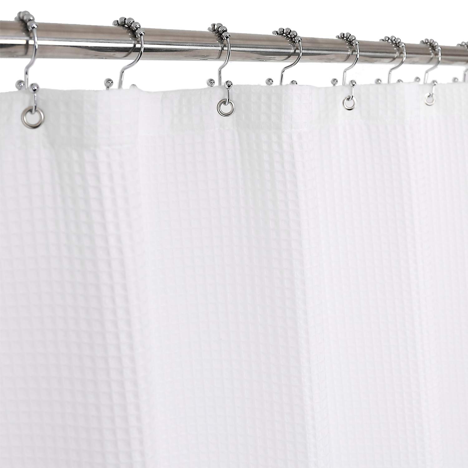 Extra long shower curtain