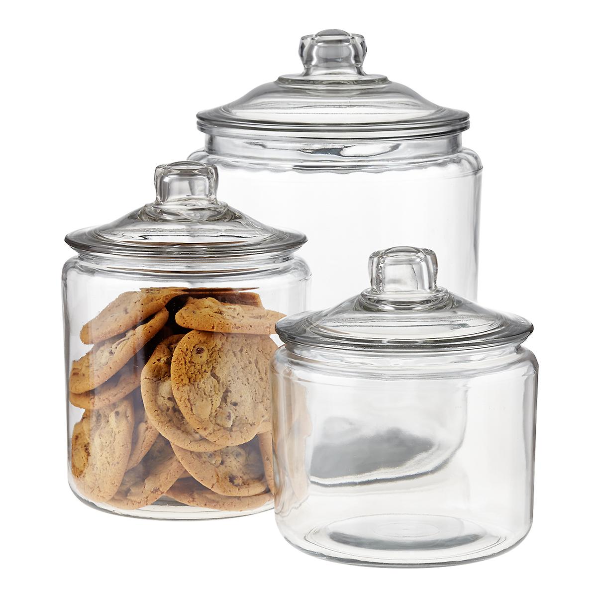 glass canisters