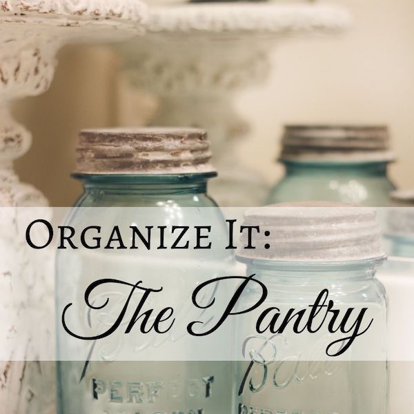 Pantry Organization with The Container Store - The Glamorous Gal