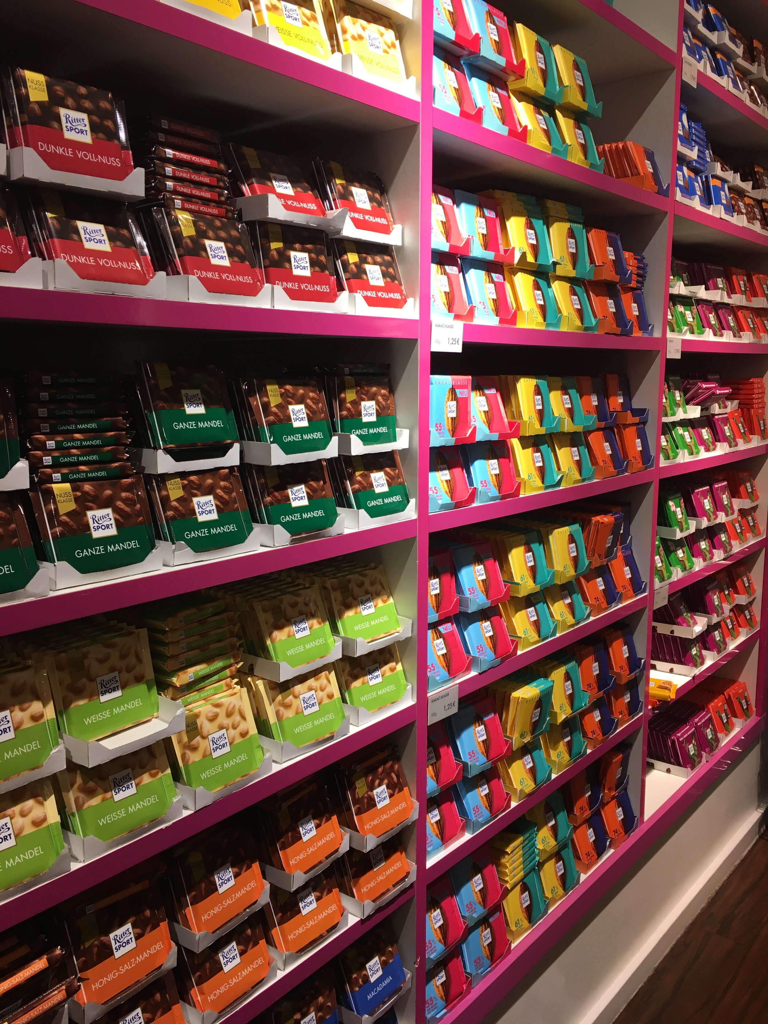 Ritter Sport Chocolate World in Berlin 3.JPG