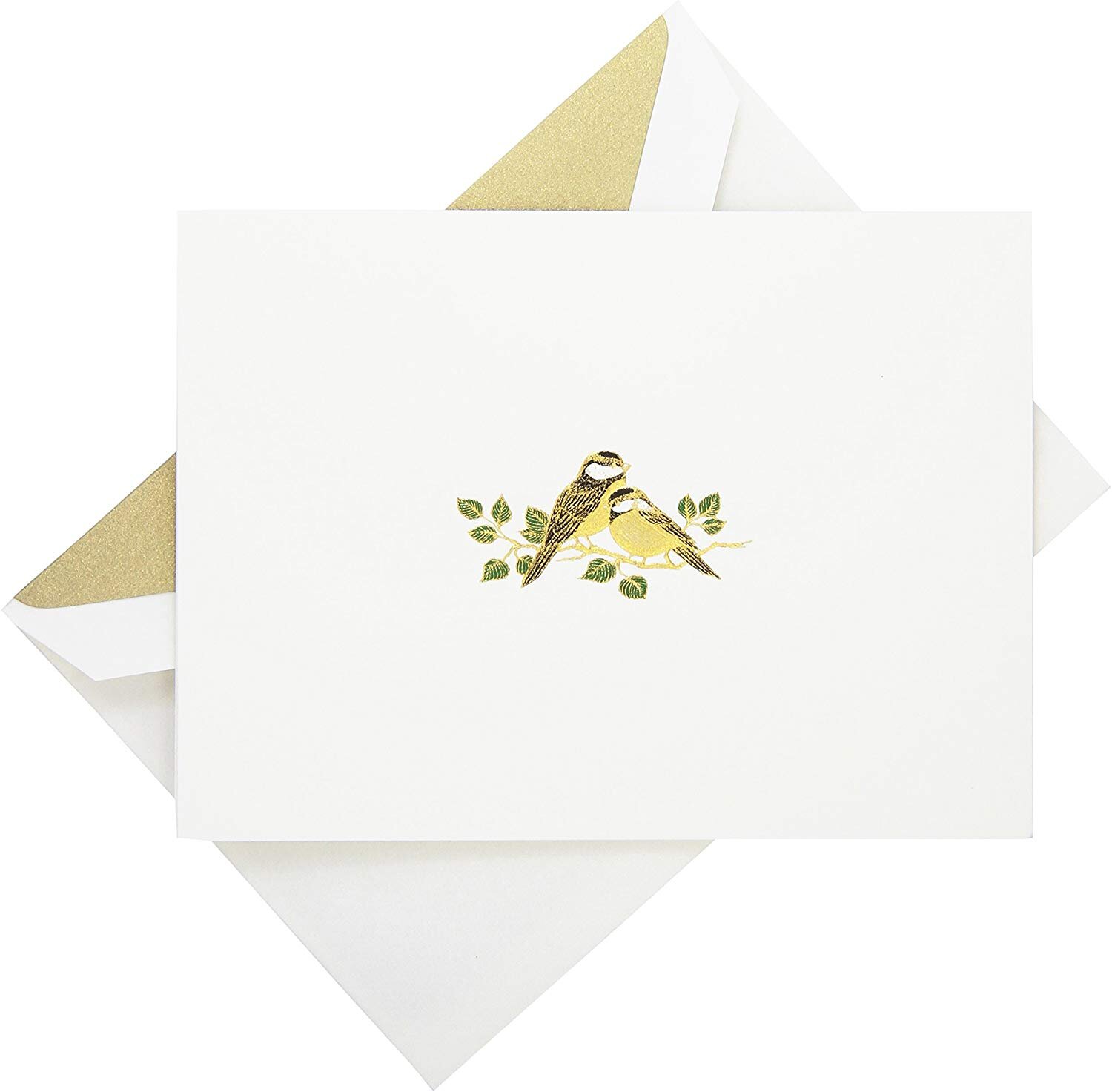 hand engraved lovebird notecards