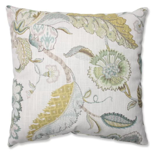 floral pillow