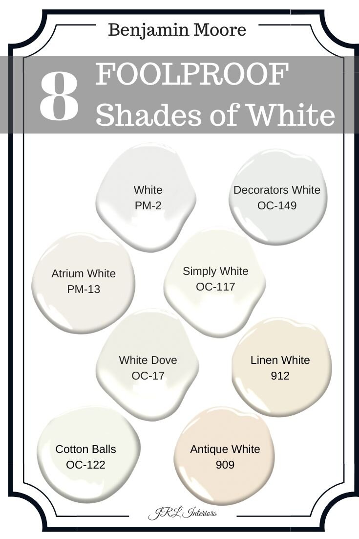 Tricks for Choosing the Best White Paint Color  Best white paint, White  paint colors, Decorators white benjamin moore