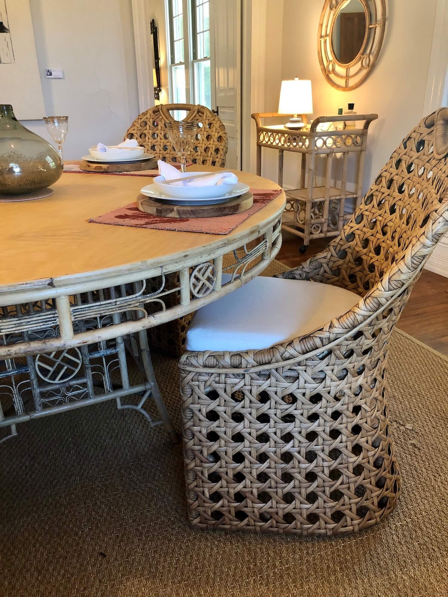 wicker and rattan at Red Egg