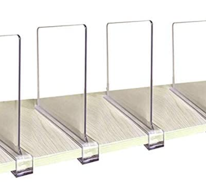 Acrylic Shelf Dividers