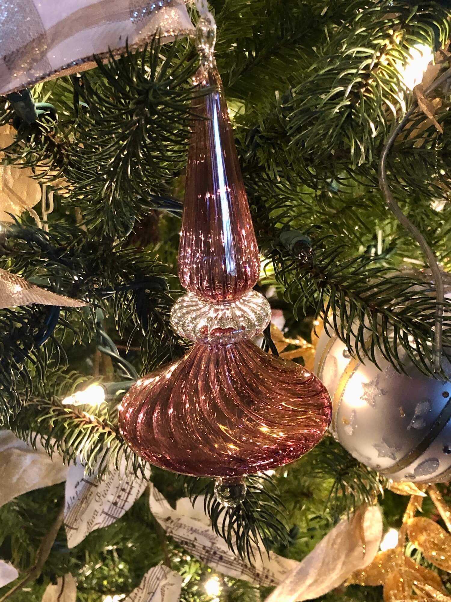blown glass finial ornament.JPG