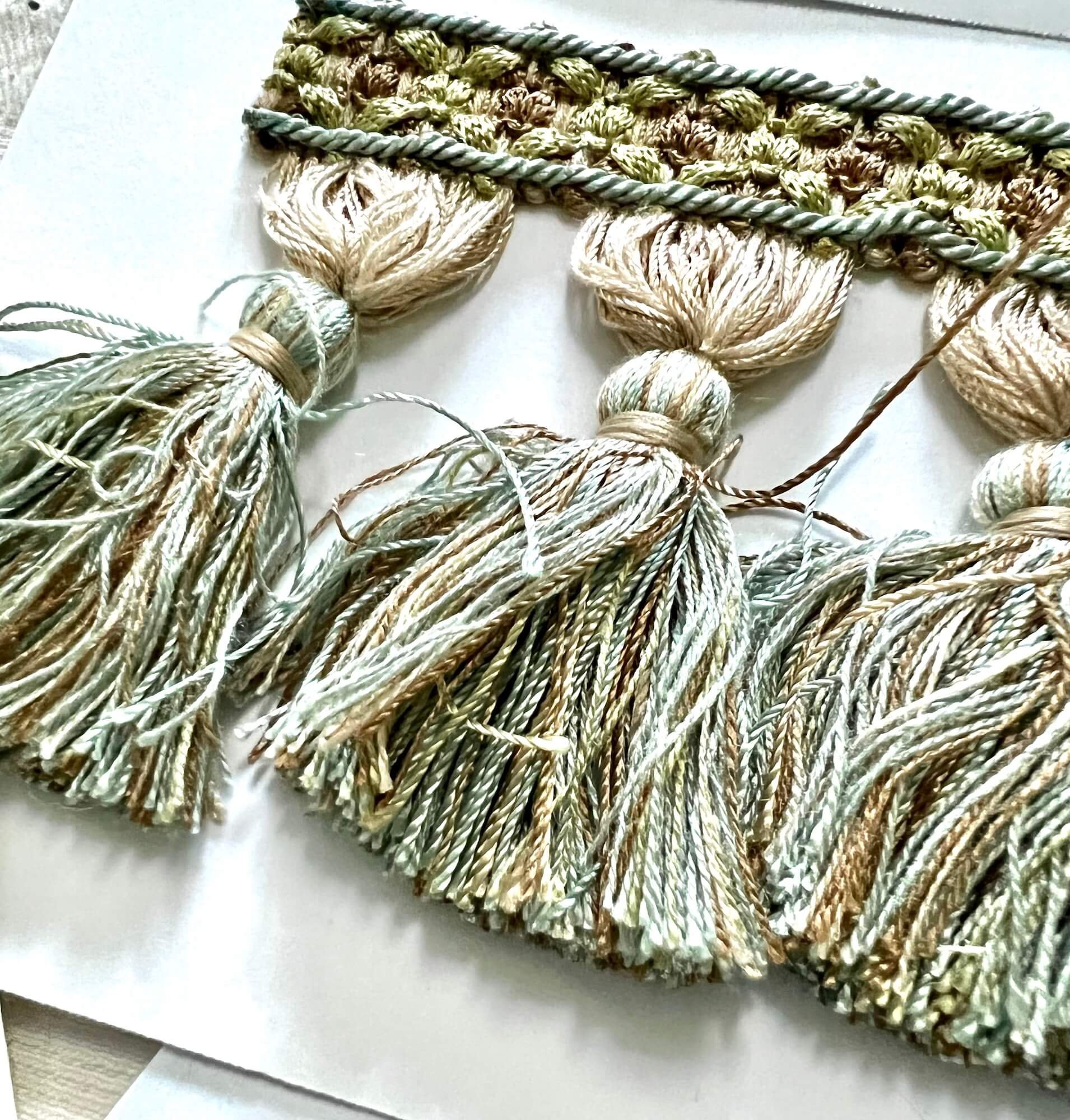 variegated green tassel trim.jpeg