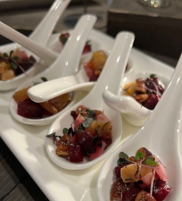 beet salad bites