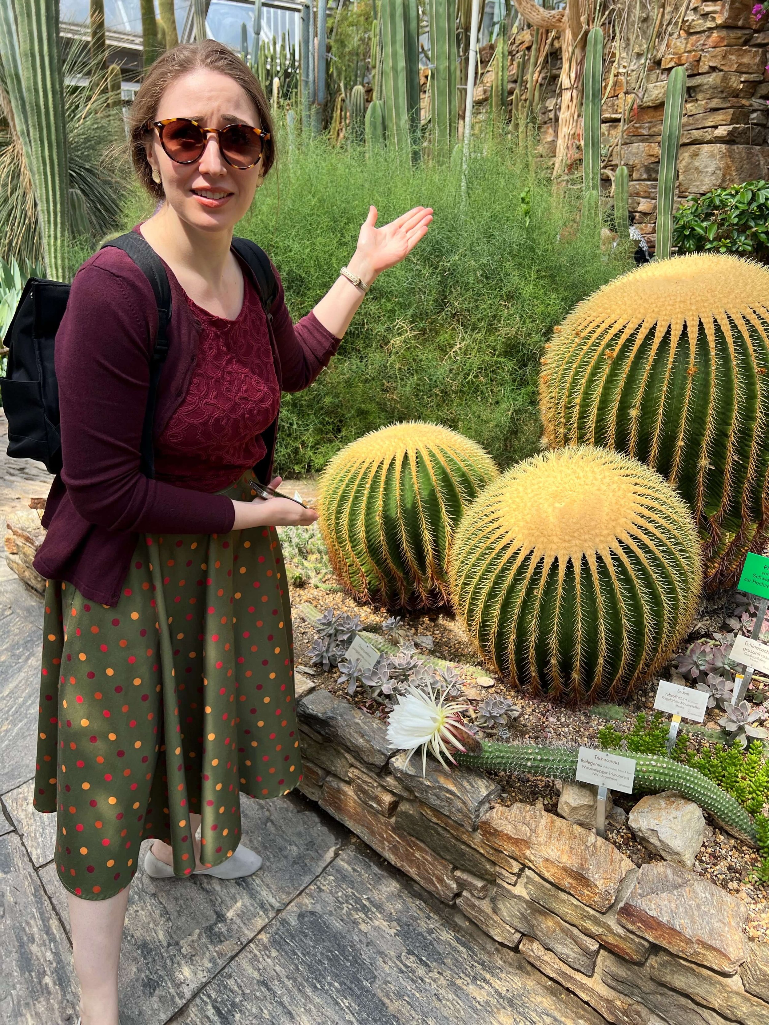 jenna and the giant barrel cacti balls.JPG