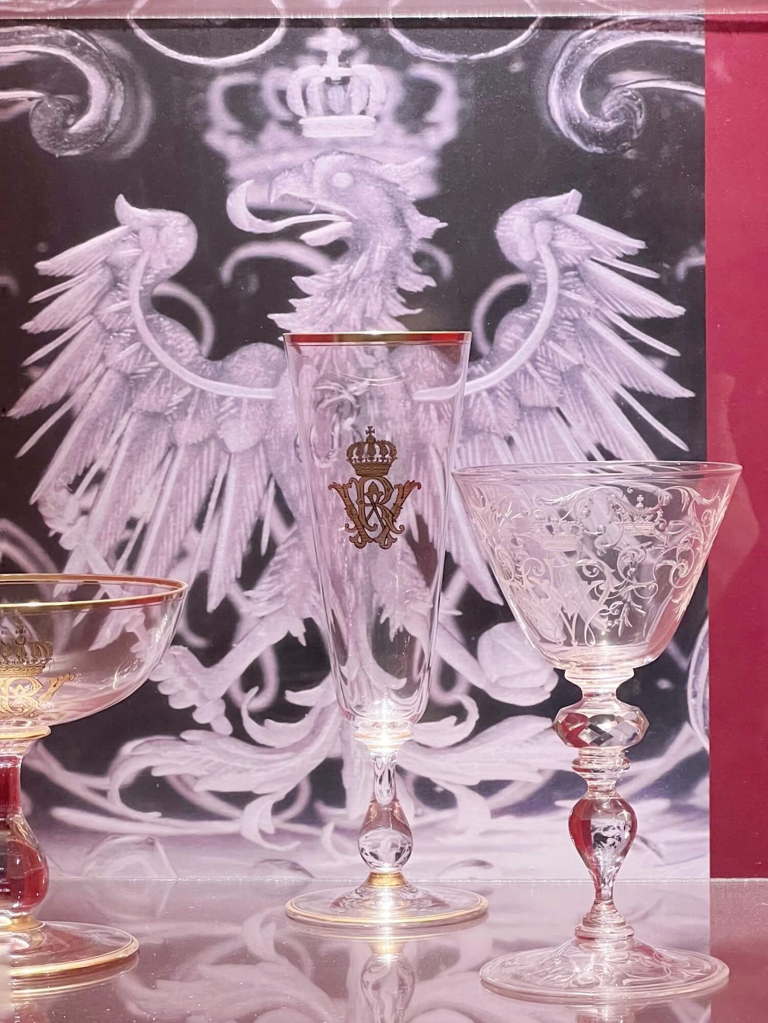 wine glasses of Frederick the Great.JPG