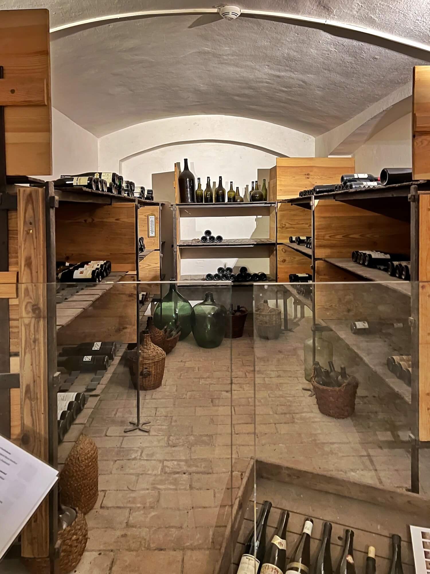 wine cellar at sanssouci.JPG