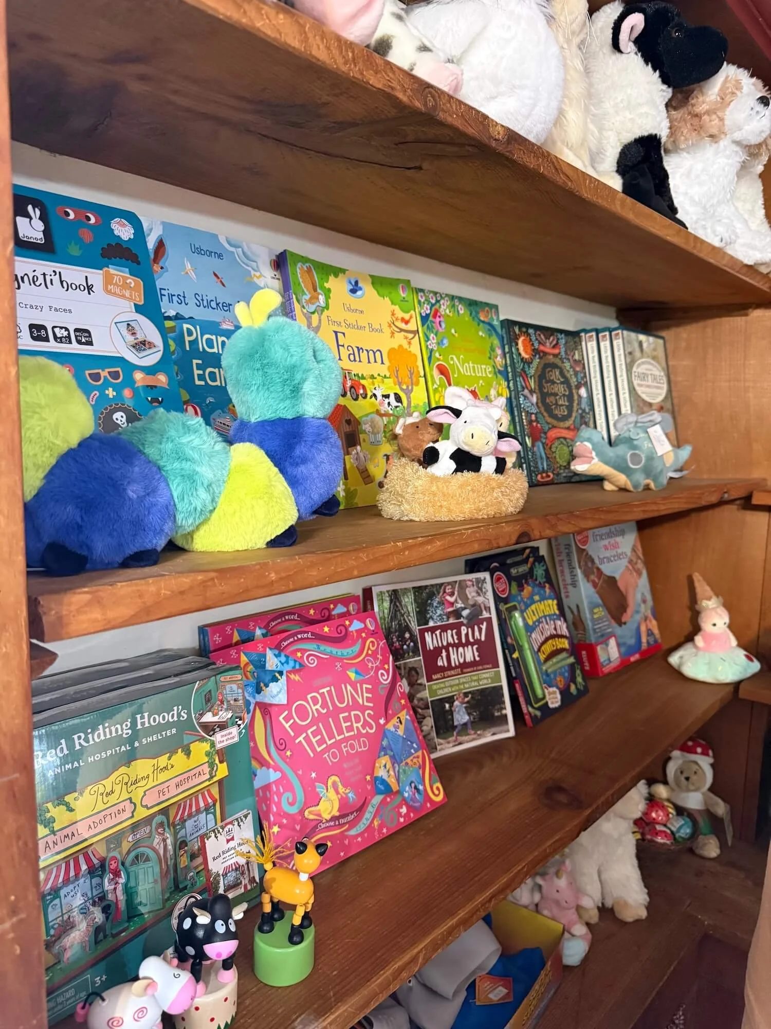 Museum Shop bookshelf