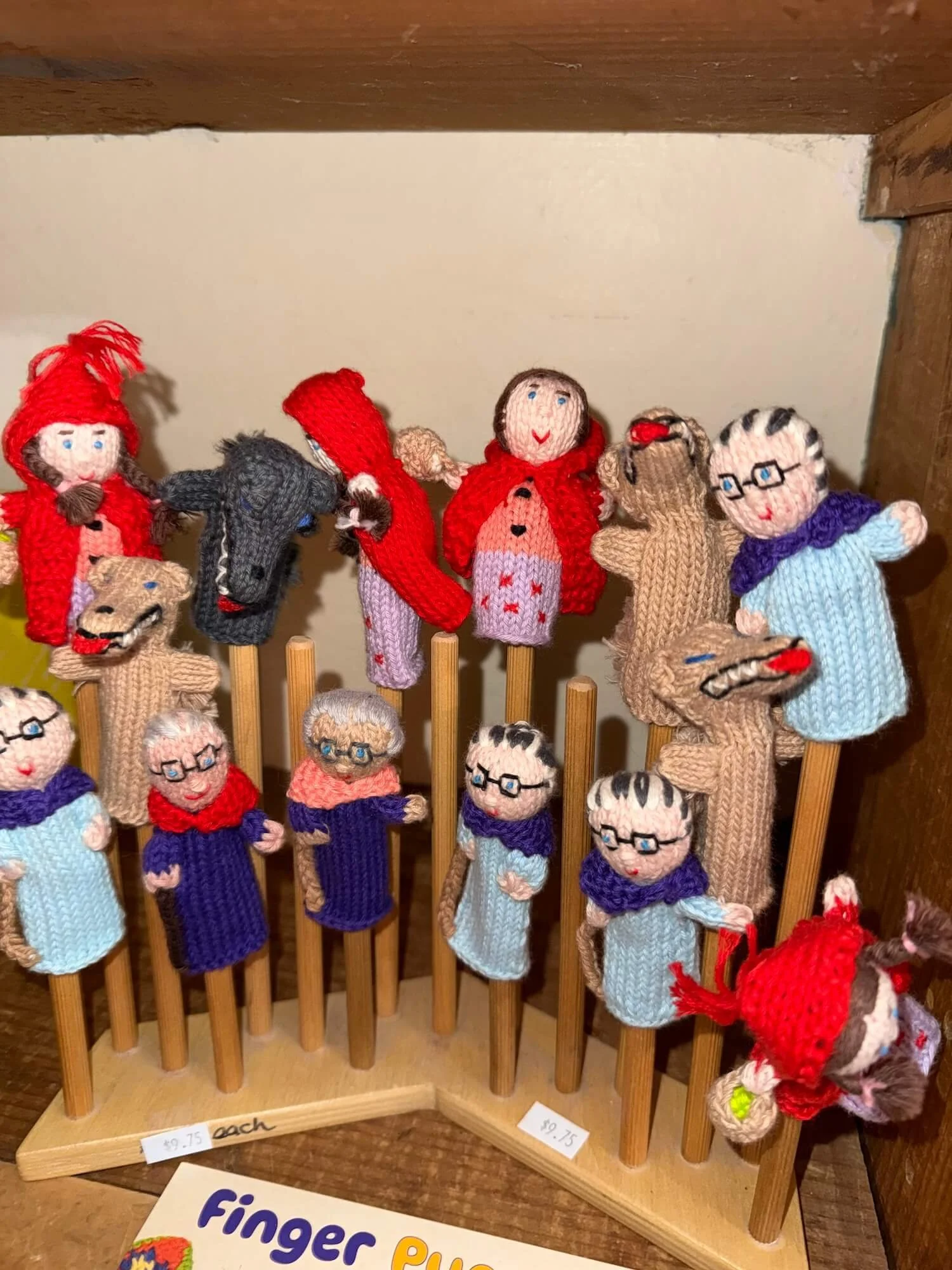 Museum Shop finger puppets