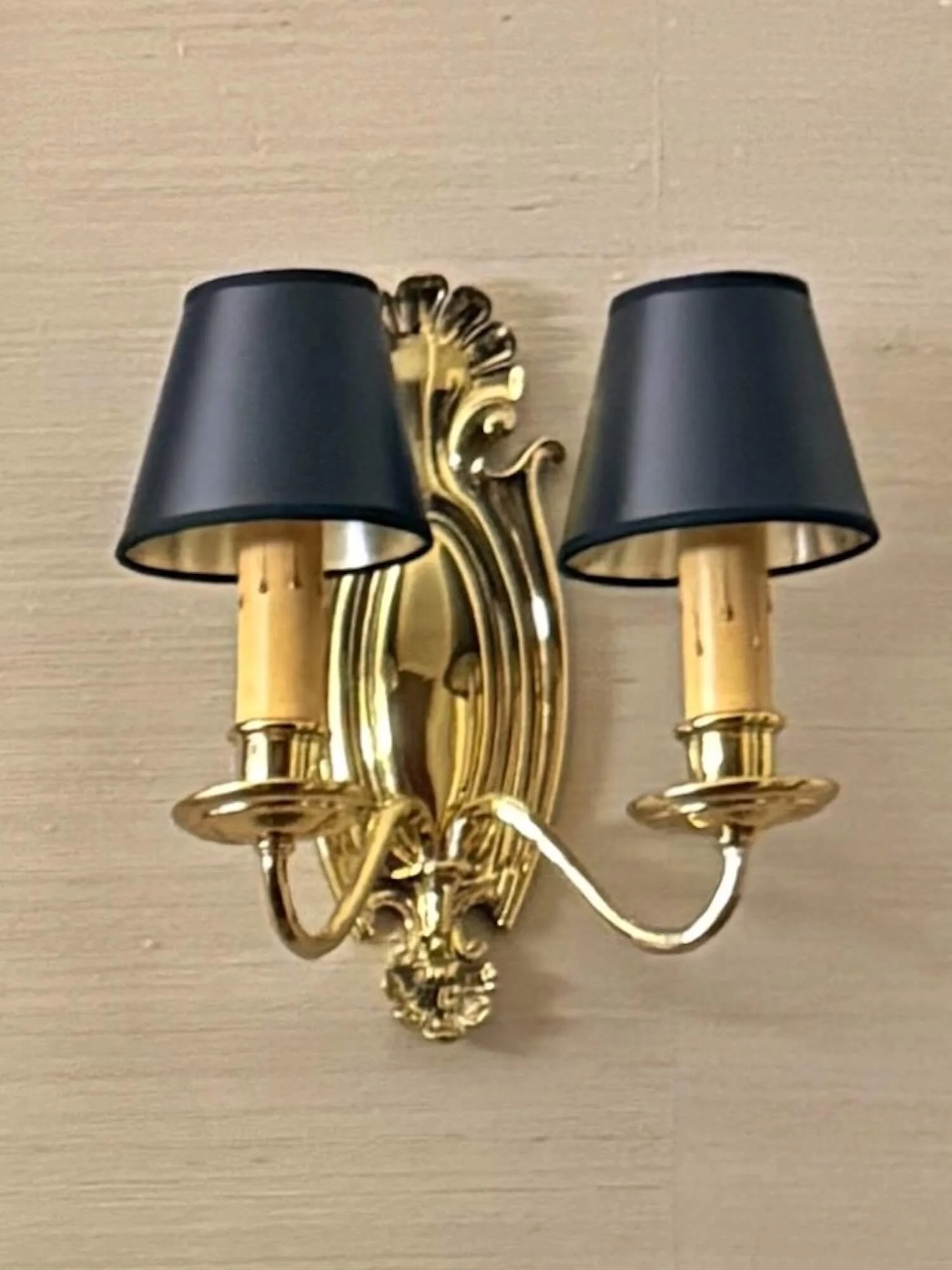 foyer antique sconce.JPG