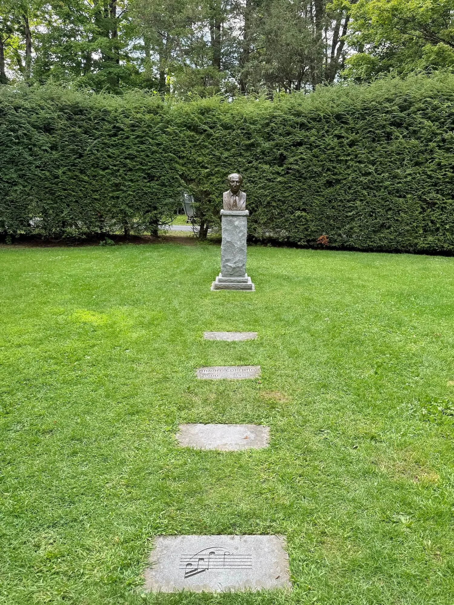 Aaron Copeland bust