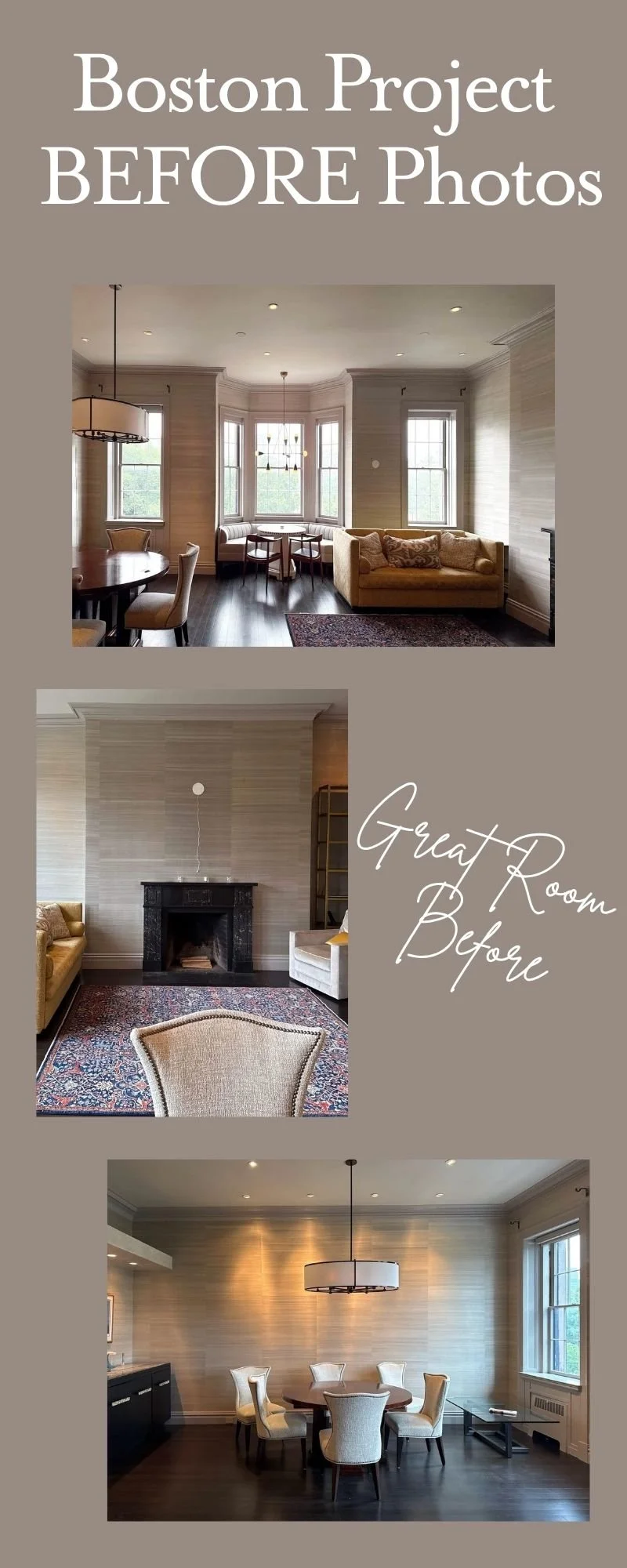 Boston brownstone before photos