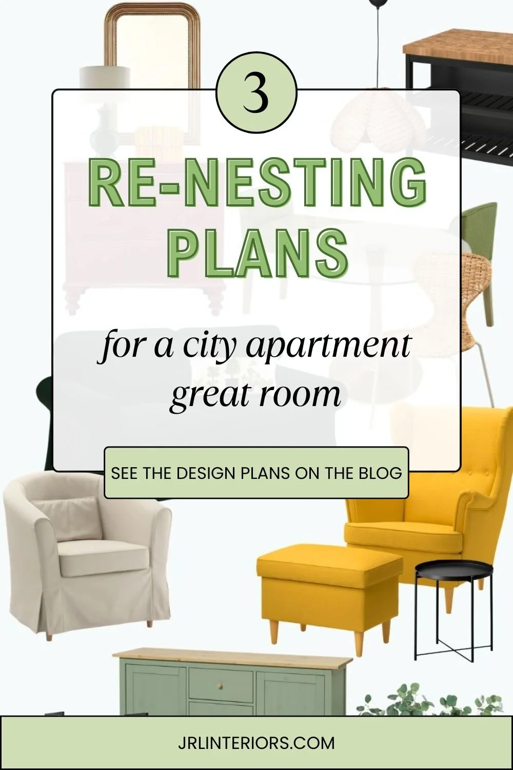 renesting plans for a city apartment