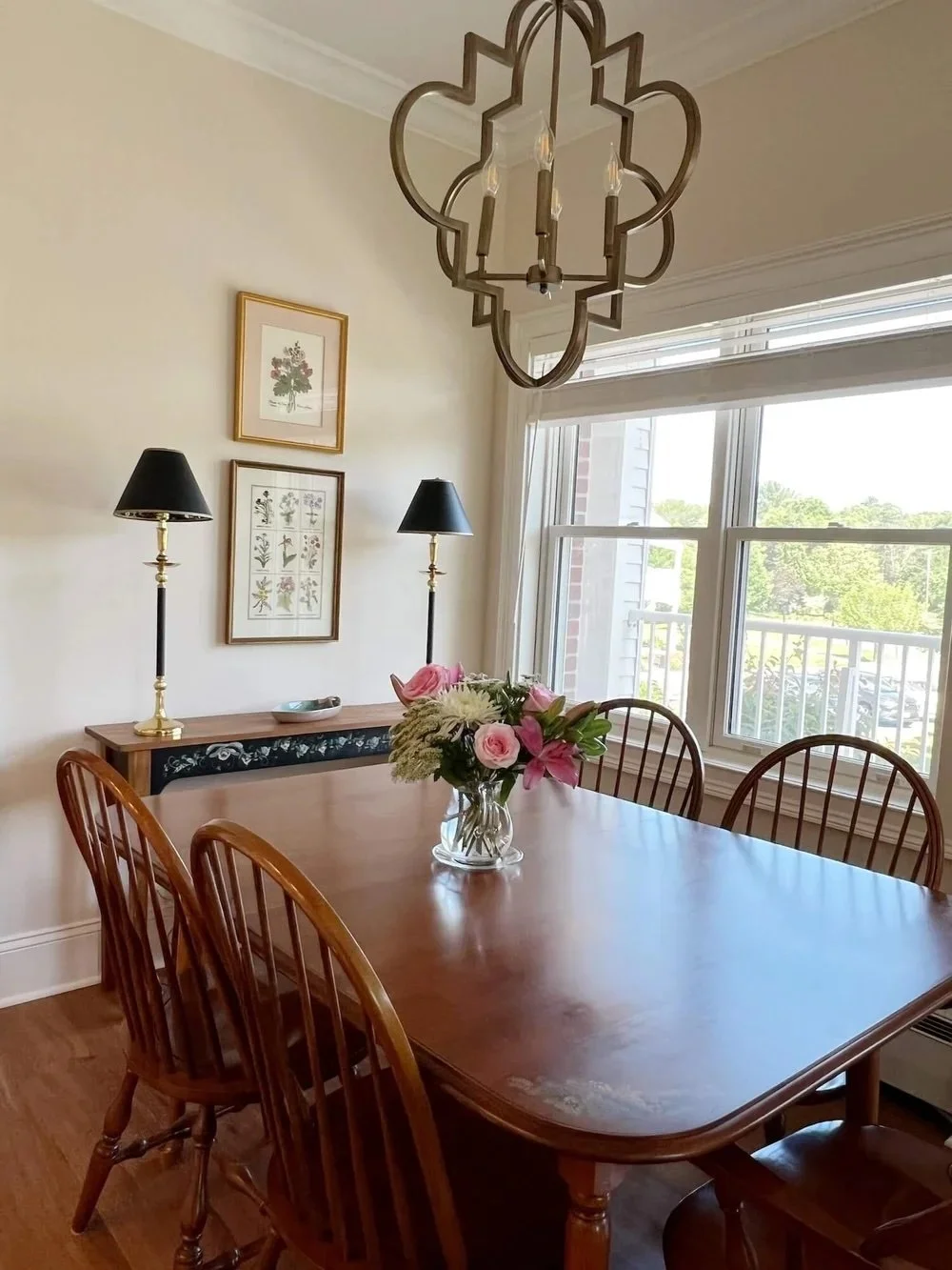 dining room  and puzzle space