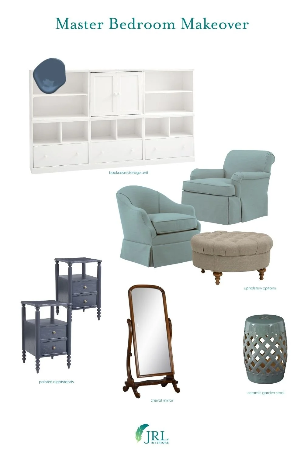 bedroom makeover furniture options