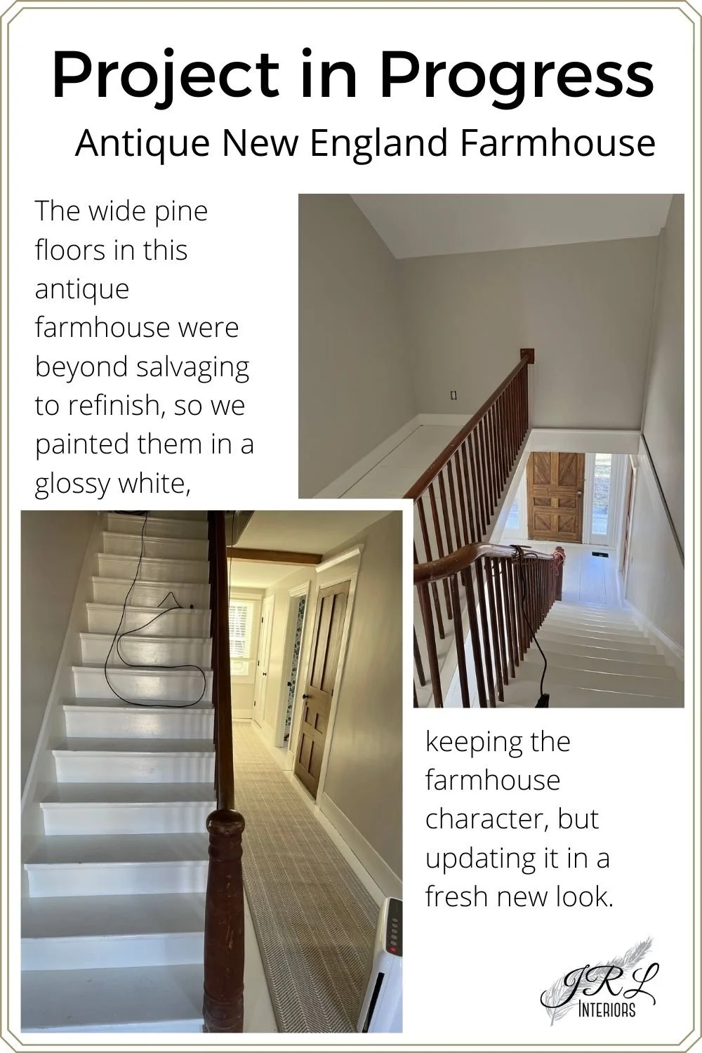 JRL Interiors — Project in Progress - A Fabulous Farmhouse Update