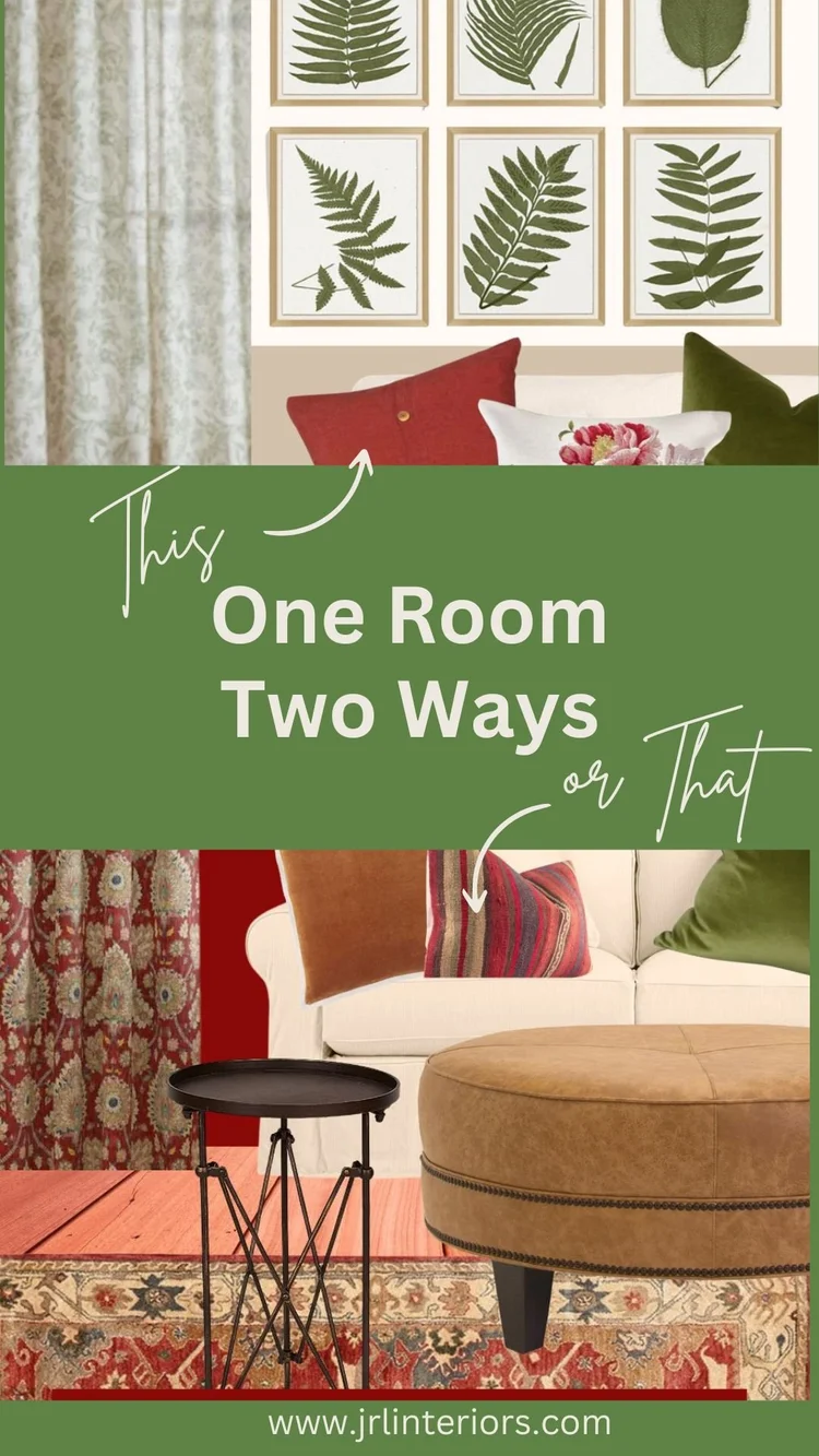 JRL Interiors — One Room, Two Different Moods